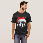 Mr And Mrs Claus Couples Matching  T-shirt (Voorkant volledig)