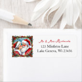 Mr and Mrs Clause Sweet Christmas Etiket (Insitu)