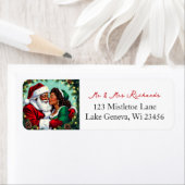 Mr and Mrs Clause Sweet Christmas Etiket (Insitu)