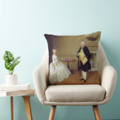 Mr. and Mrs Hill, c.1750-51 (olie op canvas) Kussen (Stoel)