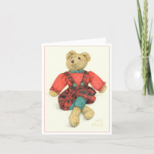 MR BEER kerst Notecard Bedankkaart