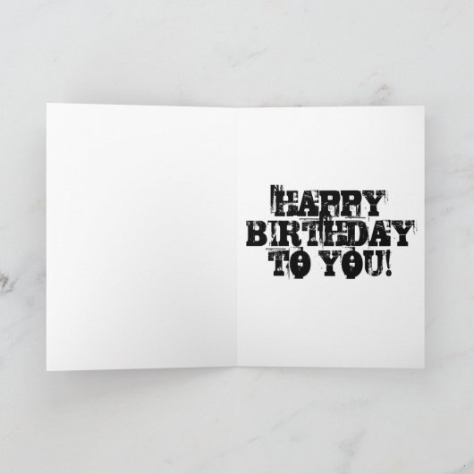 MR BIG STUFF-KAART KAART (Binnen)