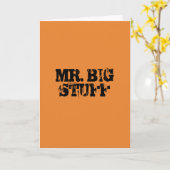MR BIG STUFF-KAART KAART (Gele Bloem)
