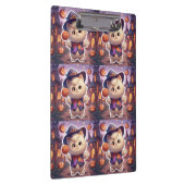 Mr. Bluffy – De zachte bluffmaster van Halloween Klembord (Rechts)