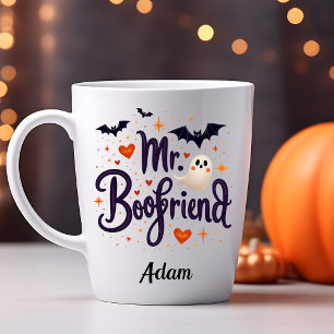 Mr Boofriend Custom Naam Halloween Mok
