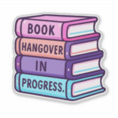 mr books Custom-Cut Vinyl Sticker (Voorkant)