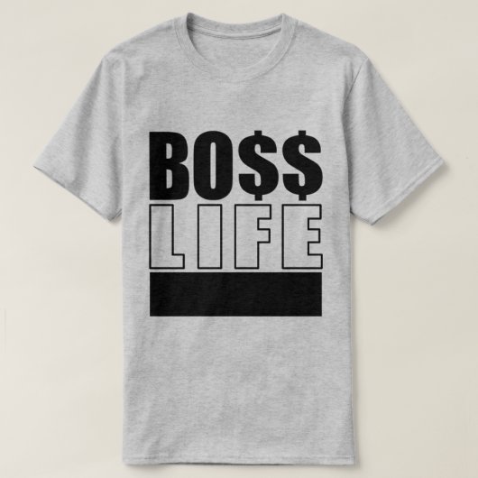 Mr Boss Life T-shirt (Design voorkant)