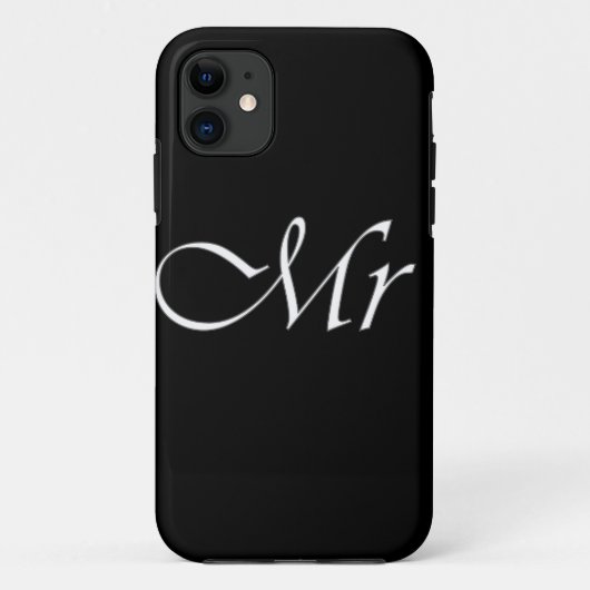 Mr. Case-Mate iPhone Case (Achterkant)
