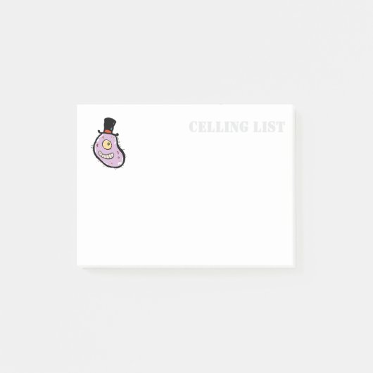 Mr Cell Post-it® Notes (Voorkant)
