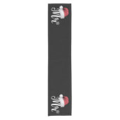 Mr Claus Koppels Matching Kerstmis Pyjama Santa Korte Tafelloper (Voorkant)