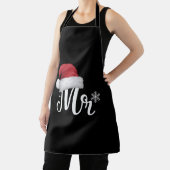 Mr Claus Koppels Matching Kerstmis Pyjama Santa Schort (Insitu)