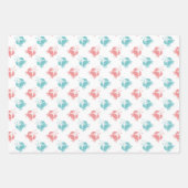 Mr. Crab Wrapping Paper Flat Sheet Set of 3 (Voorkant)