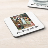 Mr Darcy en ik. Drankjes Onderzetter (Linkerzijde)