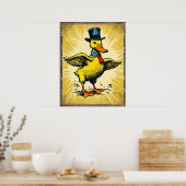 Mr Duck - Archival Art Print (Keuken)