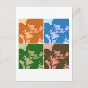 Mr. en mevrouw briefkaart