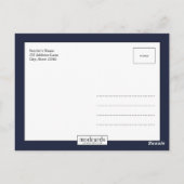 MR EN MEVROUW Dank u Briefkaart (Achterkant)