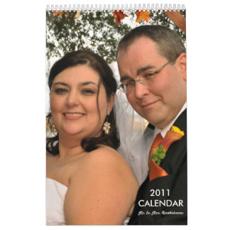 Mr. en mevrouw Quattlebaum 2011 Agenda Kalender