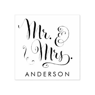 Mr. en mevrouw rubberstempel