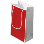 Mr en Mr Black Red Bold Modern gepersonaliseerd Klein Cadeauzakje (Achterkant Gekanteld)