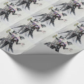 Mr. en Mr. Wedding Wrapping Paper Cadeaupapier (Hoek)