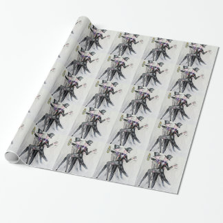 Mr. en Mr. Wedding Wrapping Paper Cadeaupapier