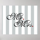 Mr. en Mrs. Click om Kleurstrepes aan te passen Poster (Voorkant)