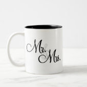 Mr. en Mrs Coffee Mok gift (Links)