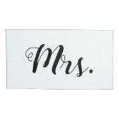 "Mr en Mrs." Reeks Hoesje piloot Kussensloop (Achterkant-Rechts)