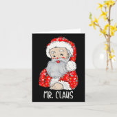 Mr. en Mrs. Sinterklaas koppels die overeenkomen m Kaart (Gele Bloem)