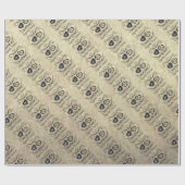 Mr en Mrs Styled Wedding Cadeaupapier (Vlak)