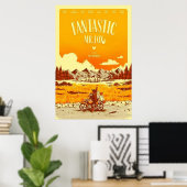 Mr Fox Fantastische Film Poster (Thuiskantoor)