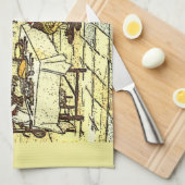 Mr Frog, Mr Rat en Miss Mouse Theedoek (Quarter Fold)