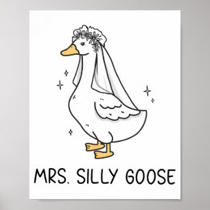 Mr. Gekke Goose en Mrs. Gekke Goose Couple Matchi Poster