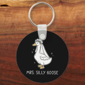 Mr. Gekke Goose en Mrs. Gekke Goose Couple Matchi Sleutelhanger (Voorkant)