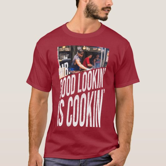 Mr Good look kokt een grappige Chef Vaderdag T-shirt (Voorkant)