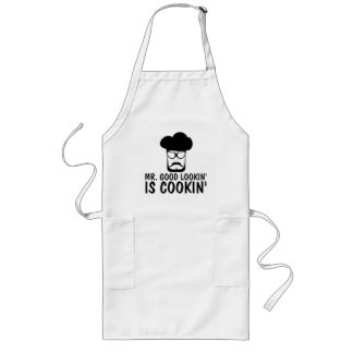 Mr Good Lookin Chef's Apron Lang Schort