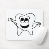 Mr Happy Tooth Muismat (Met muis)
