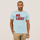 MR HET RECHT OM, T-SHIRT (Voorkant volledig)