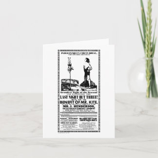 Mr. Kite - Note Kaart