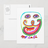 Mr Lafi - Join my comedy club Briefkaart (Voorkant / Achterkant)