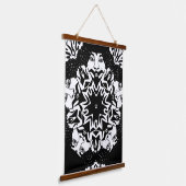 Mr Love Wood Topped Wall Tapestry Hangend Wandkleed (Gebogen)