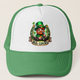 Mr. Lucky St Patrick's Day Leprechaun Trucker Pet