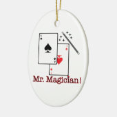 Mr Magicien. Keramisch Ornament (Links)