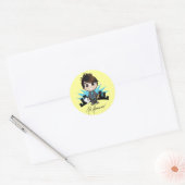 "Mr Metropolitan" Stickers (Envelop)
