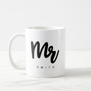 Mr. Modern Typografie koffie-Mok Koffiemok