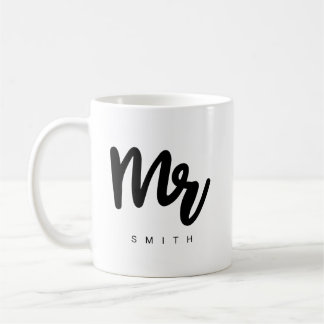 Mr. | Modern Typografie  koffie-Mok Koffiemok