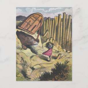 "Mr. Mole's Gast" Briefkaart