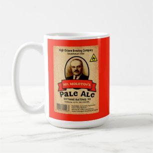 Mr. Molotov's Pale Ale Etiket Koffiemok
