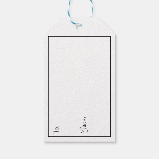 Mr Mouse Gets a Tree Cadeaulabel (Achterkant)