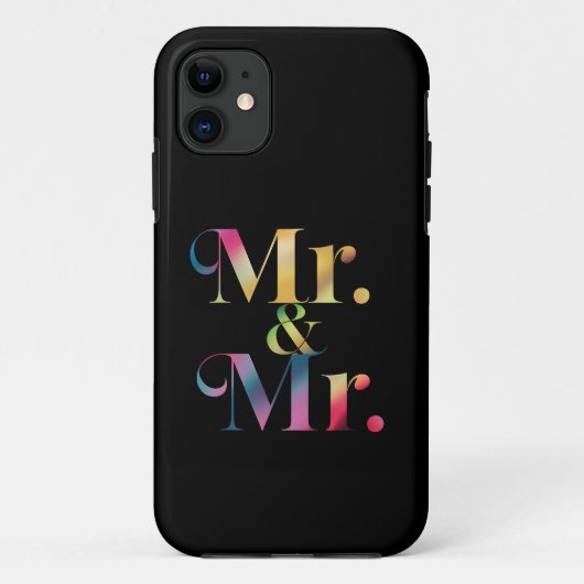 Mr. & Mr. Gay Bachelor Party Gay Huwelijk  Case-Mate iPhone Case (Achterkant)